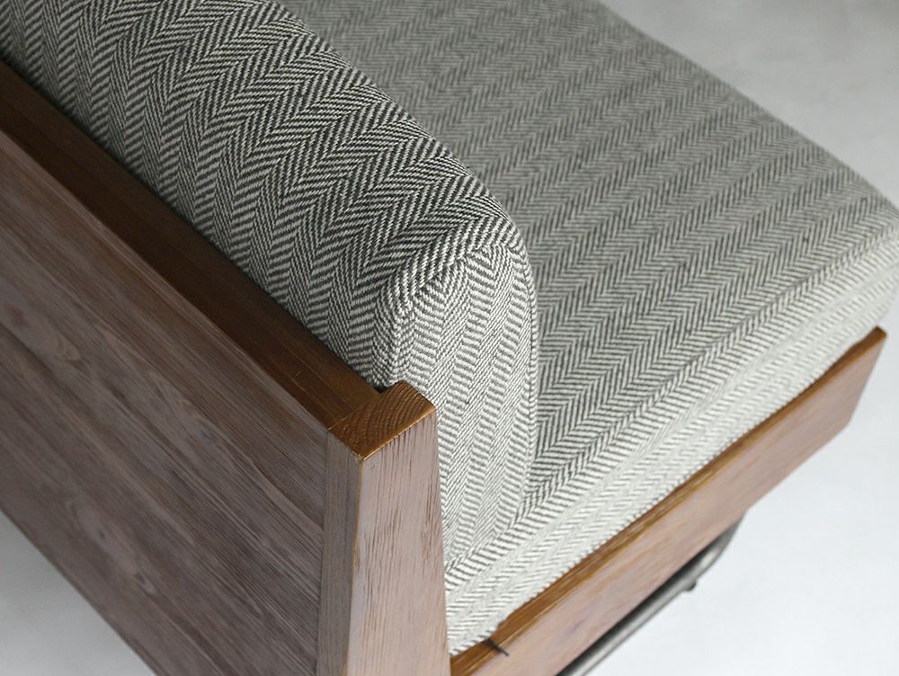 [旧仕様] WARM LD sofa armless herringbone
