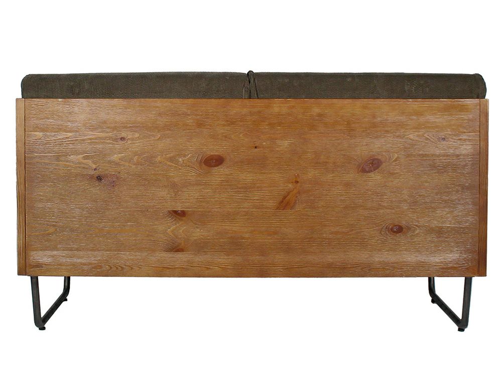 [旧仕様] WARM LD sofa armless dark khaki/blue [3]