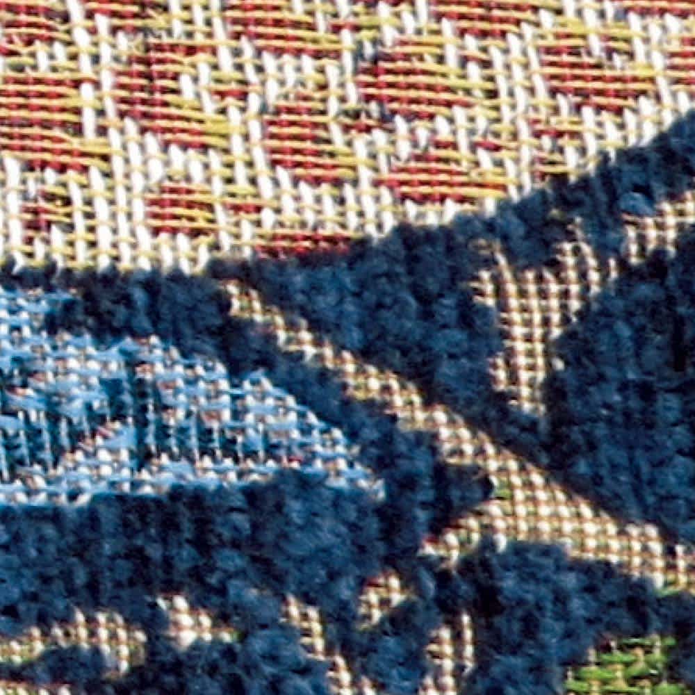 ベルギー製モリスデザインスタジオ ゴブラン織マット〈いちご泥棒〉 [3]