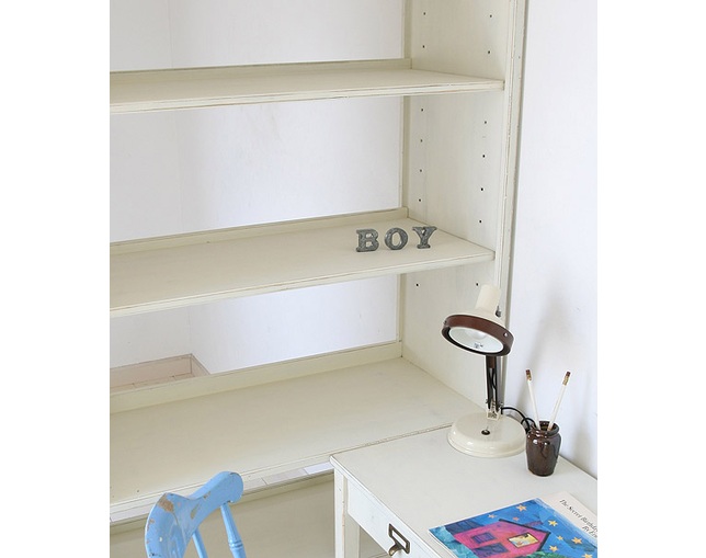 シャビーシェルフデスク / ラスティック(Rustic)