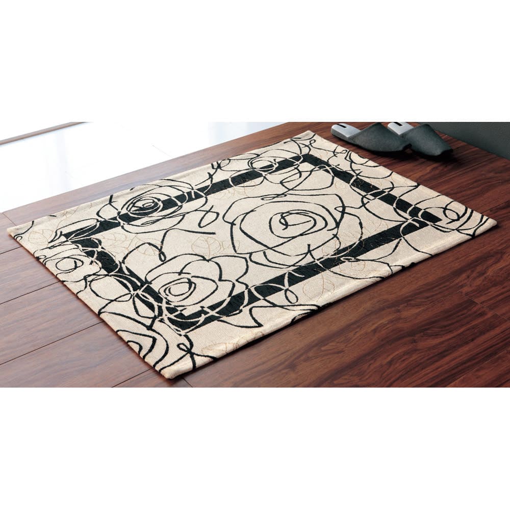 イタリア製 Camelia カメリア ゴブラン織キッチンマット