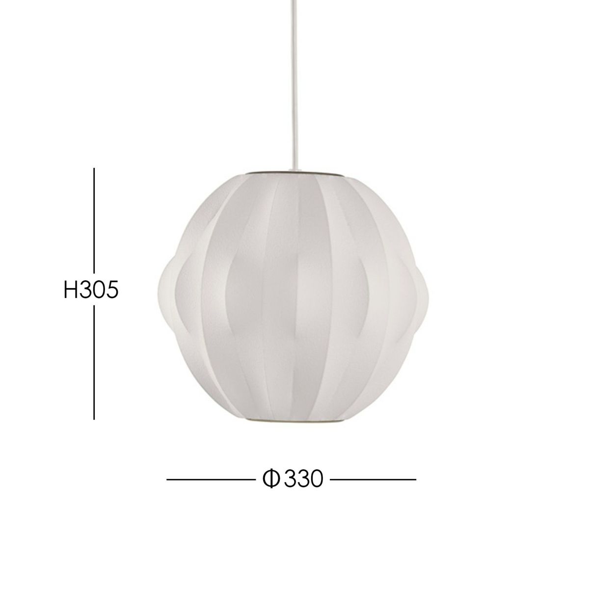 【ポイント10倍】Herman Miller（ハーマンミラー） / NELSON ORBIT BUBBLE PENDANT S（ネルソン オービット バブル ペンダント S）  / φ330mm / ペンダントライト 《LED電球プレゼント》 [3]