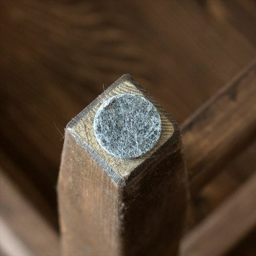 デスクチェアセット ワークデスク アンティーク週 勉強机 [3]