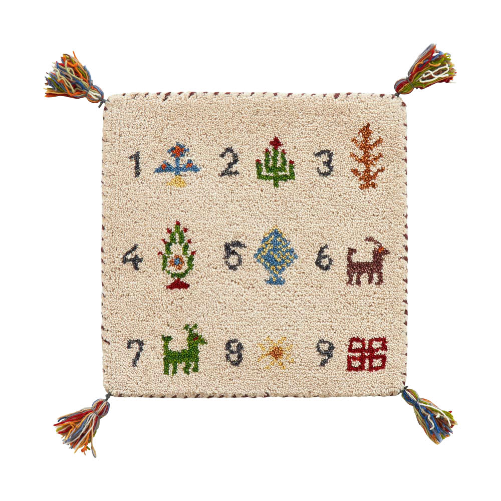 Gabbeh/ギャッベ インド製マット 約40cm×180cm [5]