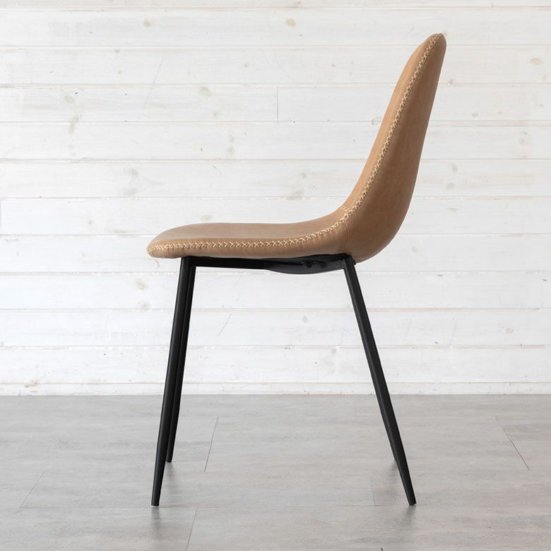 ２脚 セット チェアー 食卓椅子 デスクチェア 合皮 店舗 カフェ [2]