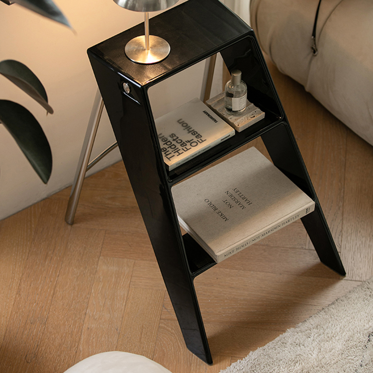 サイドテーブル ラダーラック 北欧 おしゃれ 折りたたみ 脚立 多機能 家具  huf-3811 [3]