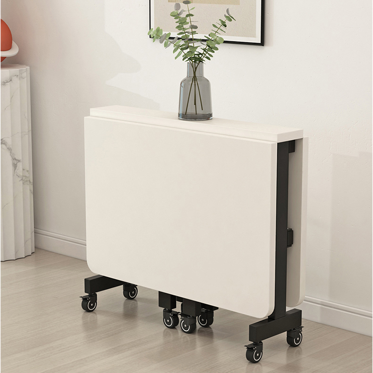 ダイニングテーブル 折りたたみ キャスター付き コンパクト 省スペース 北欧 おしゃれ hzyl-3482