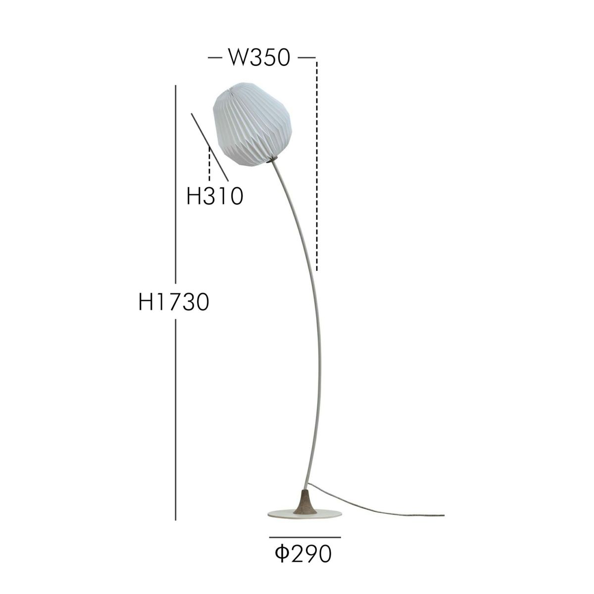 【ポイント10倍】LE KLINT（レ・クリント） / BOUQUET 330（ブーケ） / フロアランプ [3]