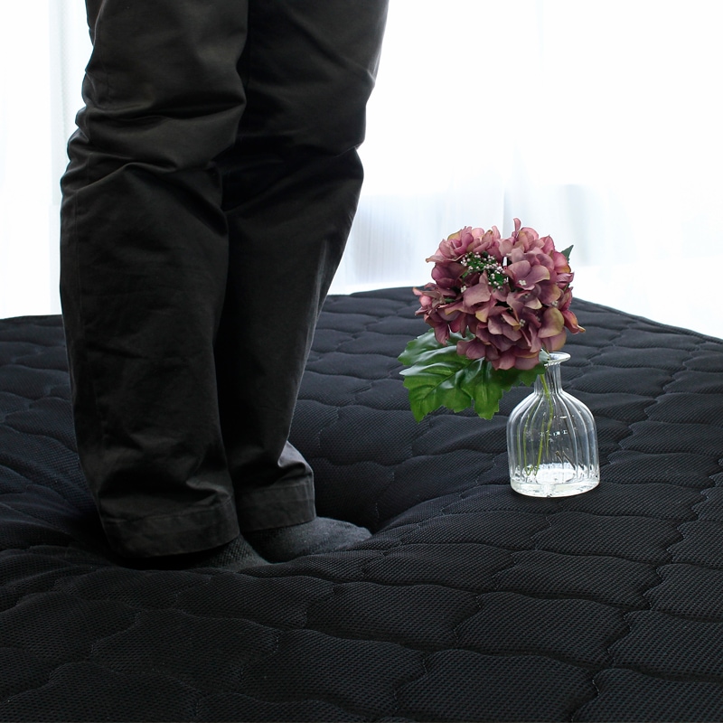 【人気の入門モデル】ポケットコイルマットレス 『3D メッシュ』/ブラック [5]