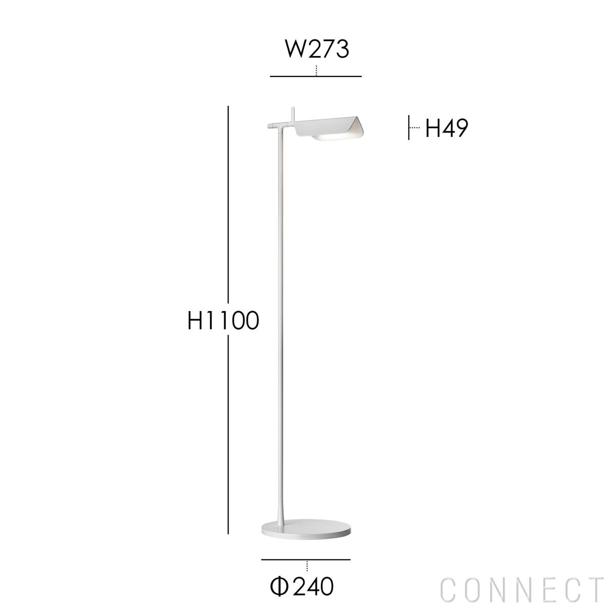 【ポイント10倍】FLOS（フロス） / TAB F（タブF） / 全4色 / フロアランプ [5]