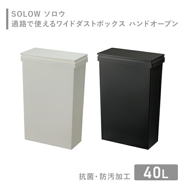 【10％オフクーポン対象】 SOLOW ソロウ ゴミ箱 袋の交換が楽なダストボックス ワイド 40L GSLW033/GSLW034 リス RISU
										
											【会員登録でクーポンGET】 [2]