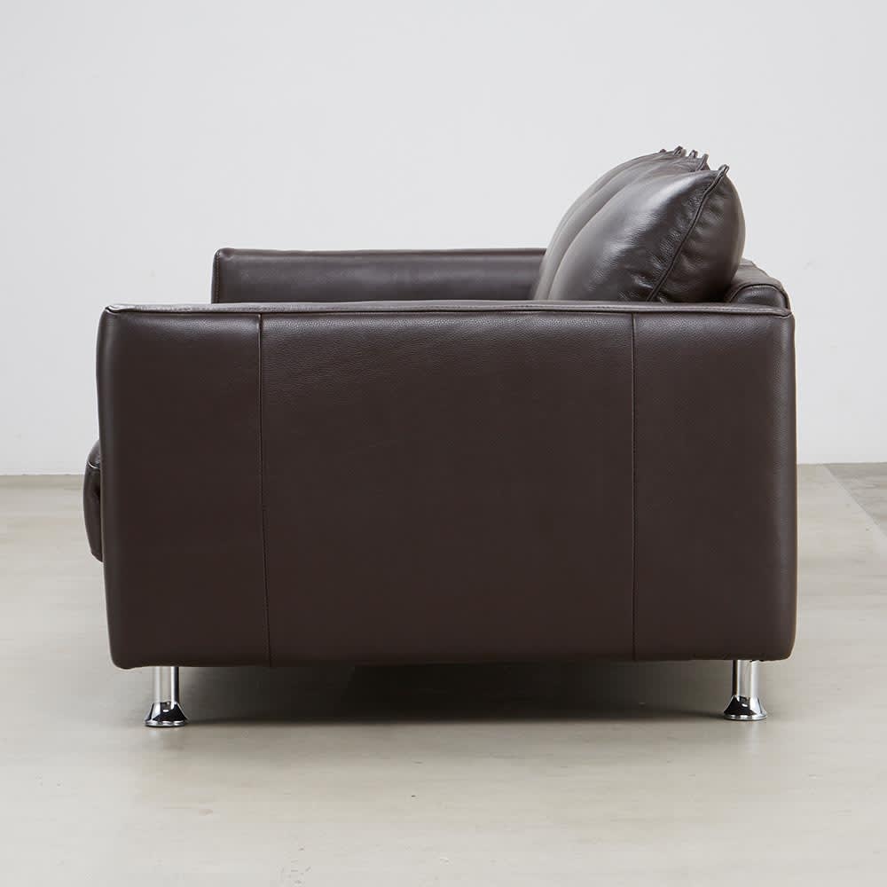 LX 総革張り（セミアニリン厚革）コーナーソファセット 座って右コーナー [5]