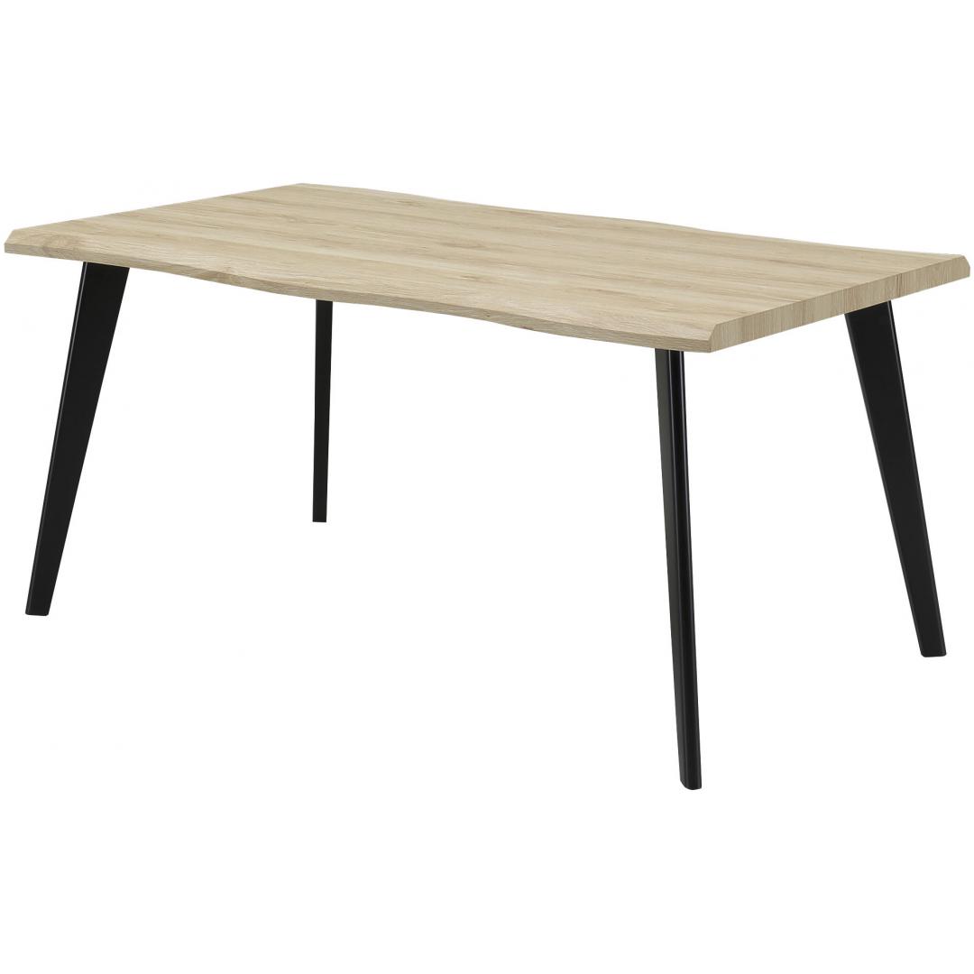 ダイニング5点セット　ドミノ150　NA・GY布