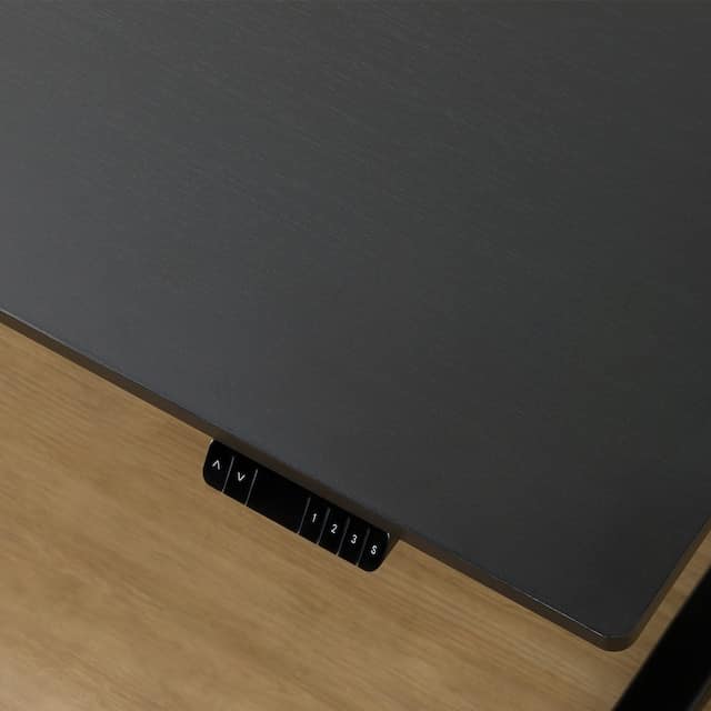 電動昇降ダイニングテーブル(JT341 120 BK)　<N> [4]