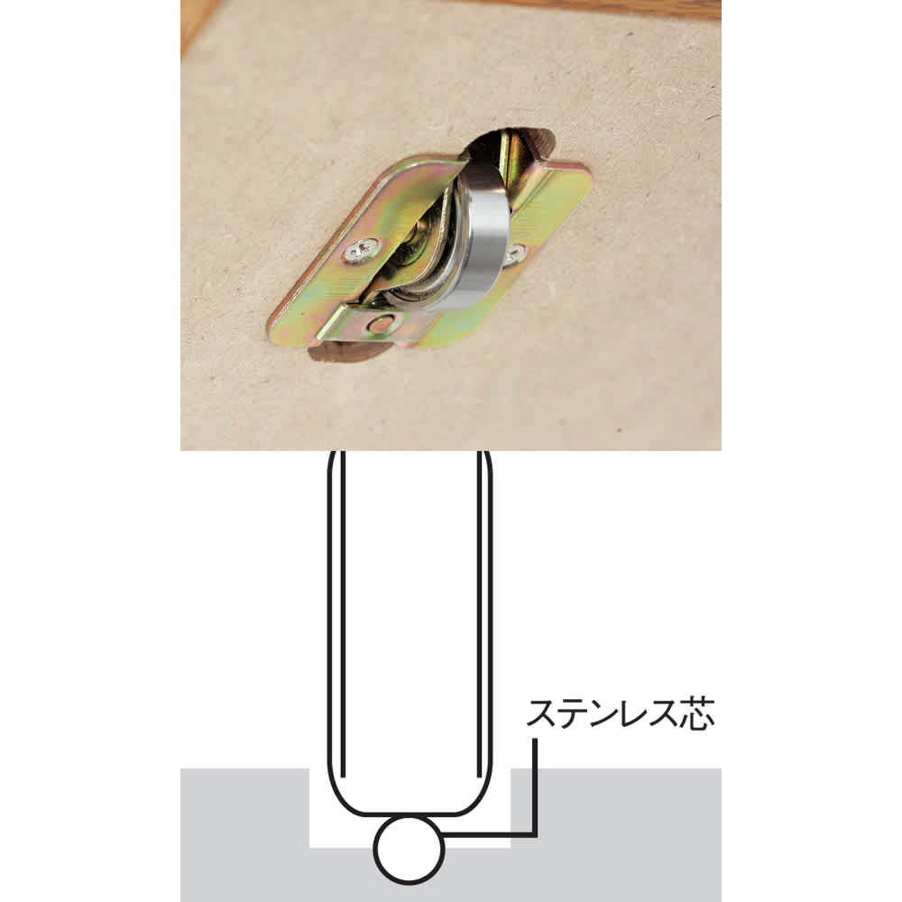 本格仕様 快適スライド書棚 オープン 3列 [2]