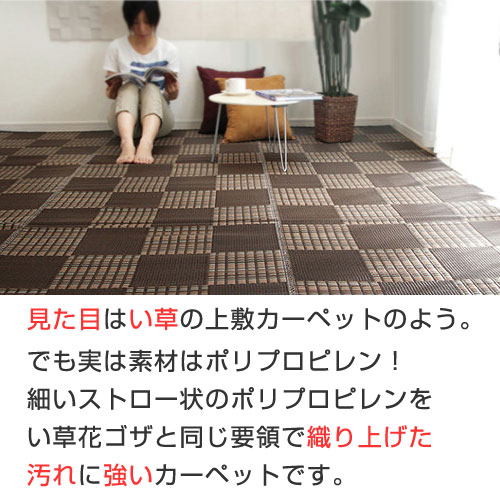 洗える PPカーペット 江戸間2畳（約174×174cm） [2]