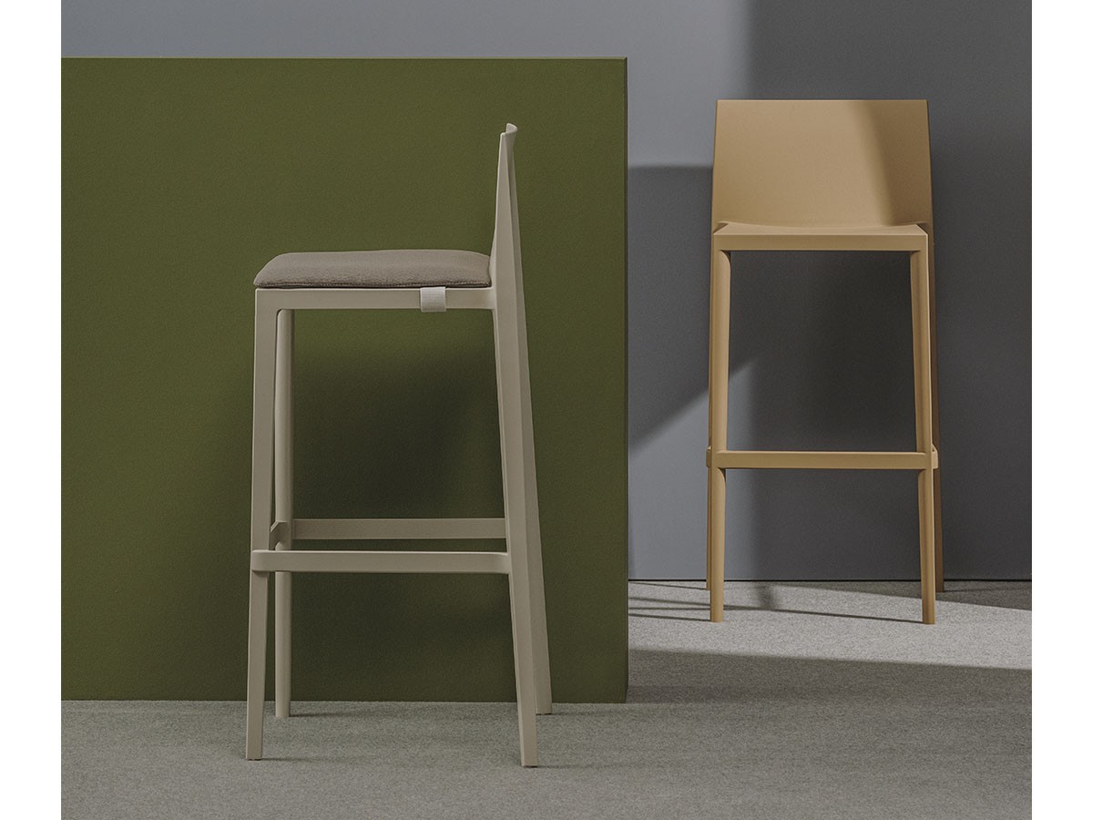 Sail Counter Stool / セイル BQ1251  カウンタースツール（サーモポリマーシェル） [4]