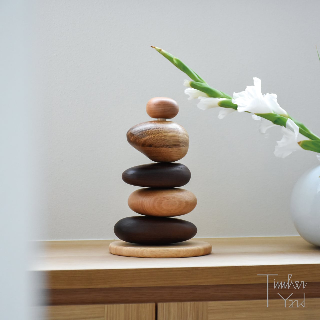 【ONLINE限定】Pebble Stacking Blocks / Multi / Φ13.5×H20.7cm / Ferm Living（ファームリビング）/ ぺブル スタッキングブロック / オブジェ / おもちゃ / キッズ / ジャパンディ / 正規販売店 [2]