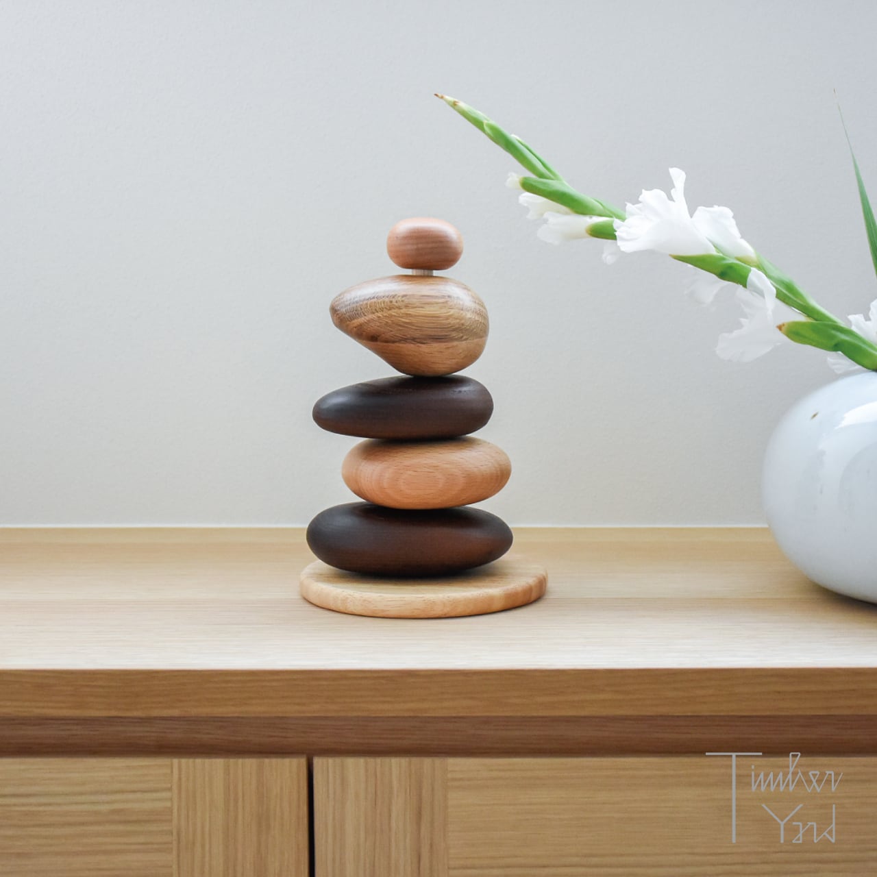 【ONLINE限定】Pebble Stacking Blocks / Multi / Φ13.5×H20.7cm / Ferm Living（ファームリビング）/ ぺブル スタッキングブロック / オブジェ / おもちゃ / キッズ / ジャパンディ / 正規販売店 [3]