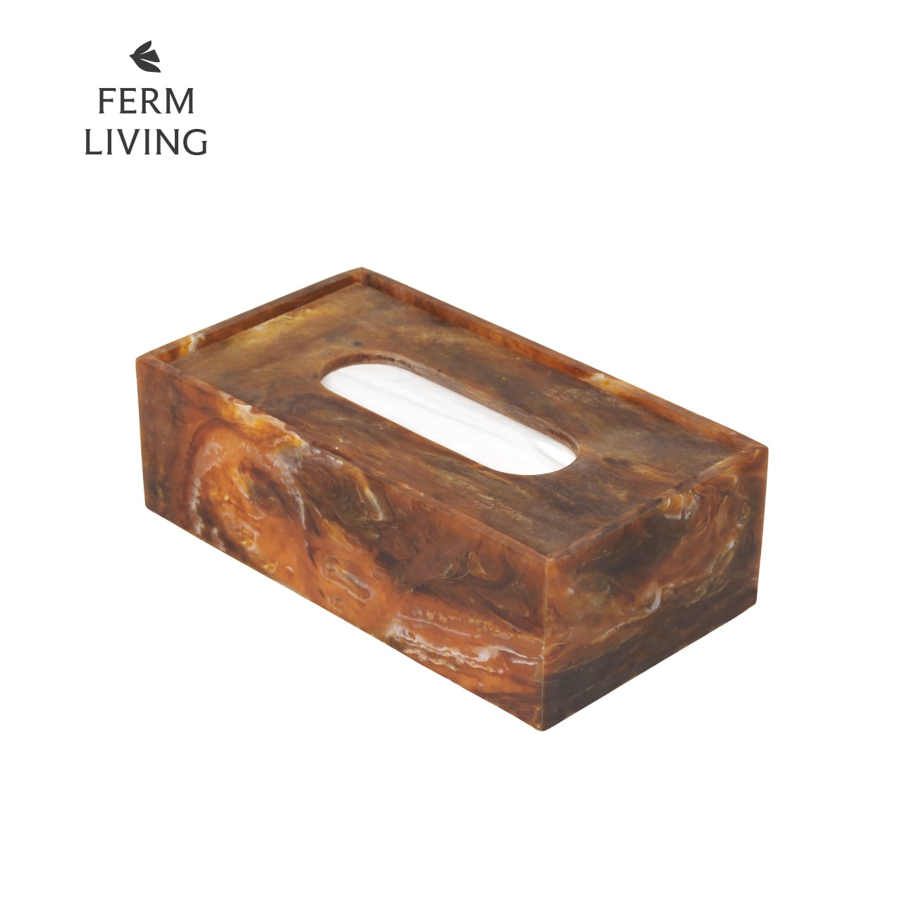 【ONLINE限定】Mist Tissue Box / Sugar Kelp / W21.5×D12×H7cm / Ferm Living（ファームリビング）/ ミスト ティッシュボックス / 北欧インテリア / 正規販売店 [2]