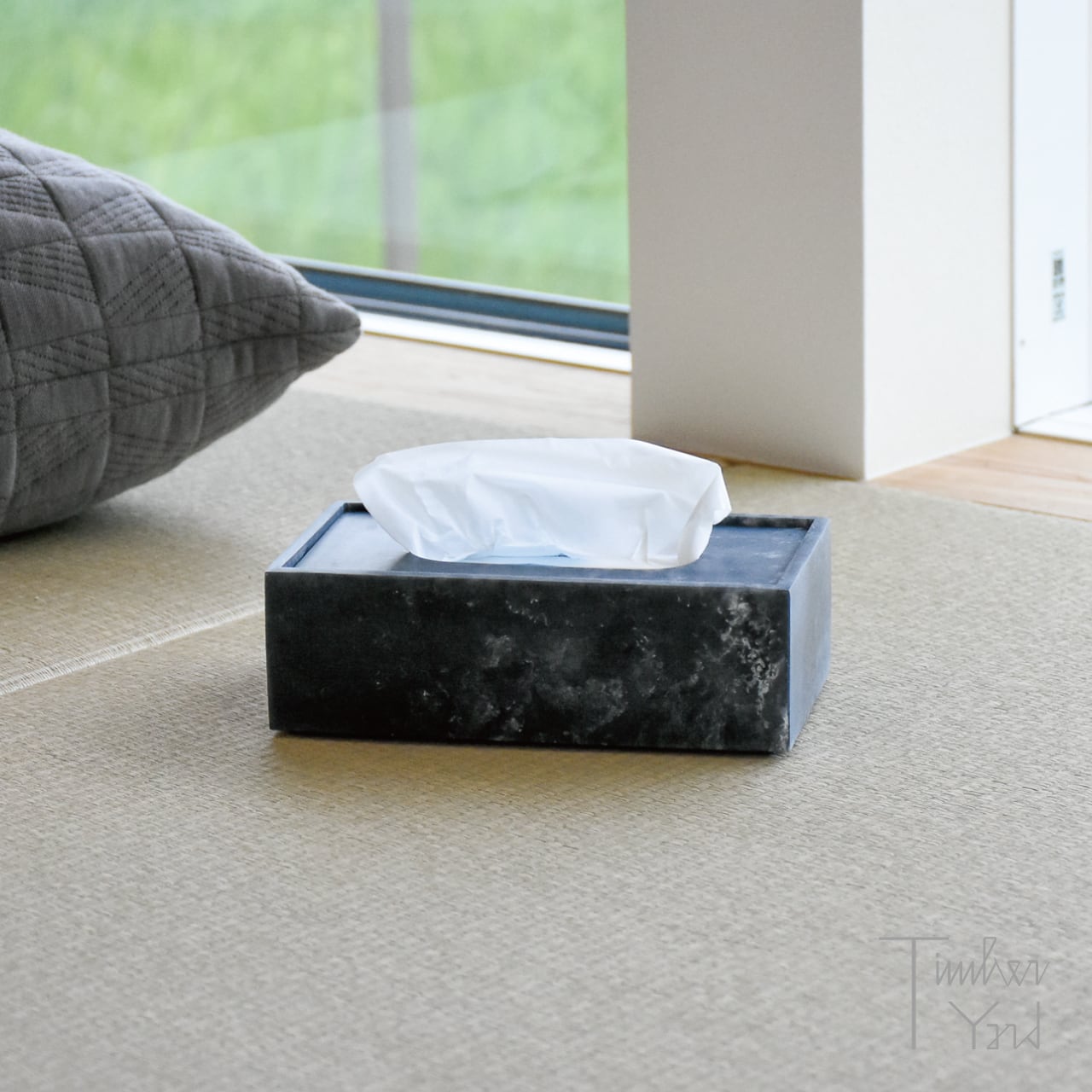 【ONLINE限定】Mist Tissue Box / Charcoal / W21.5×D12×H7cm / Ferm Living（ファームリビング）/ ミスト ティッシュボックス / 北欧インテリア / 正規販売店 [5]