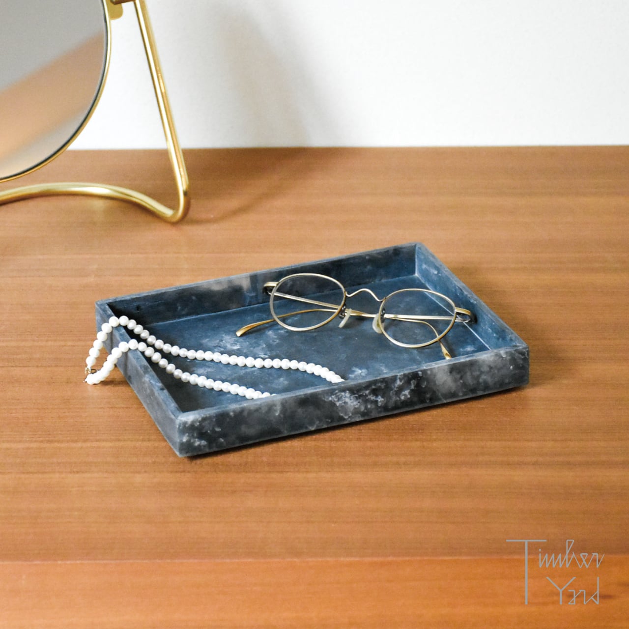 【ONLINE限定】Mist Tray / Charcoal / 15×20cm / レジン / Ferm Living（ファームリビング）/ トレイ / トレー / 正規販売店 [2]