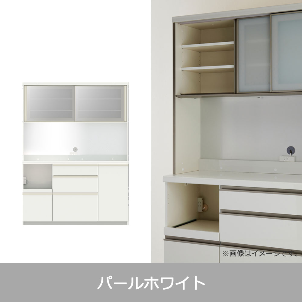 Pamouna（パモウナ）オープンボード「EMA-1400R」幅140cm 奥行50cm 高さ188.5cm スライドドア レギュラーカウンター  全3色 [3]