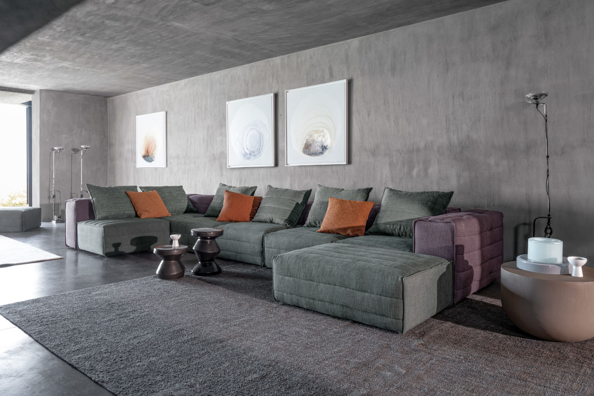 GERVASONI | SAMET 01 サメット 01　モジュラーソファシート [3]