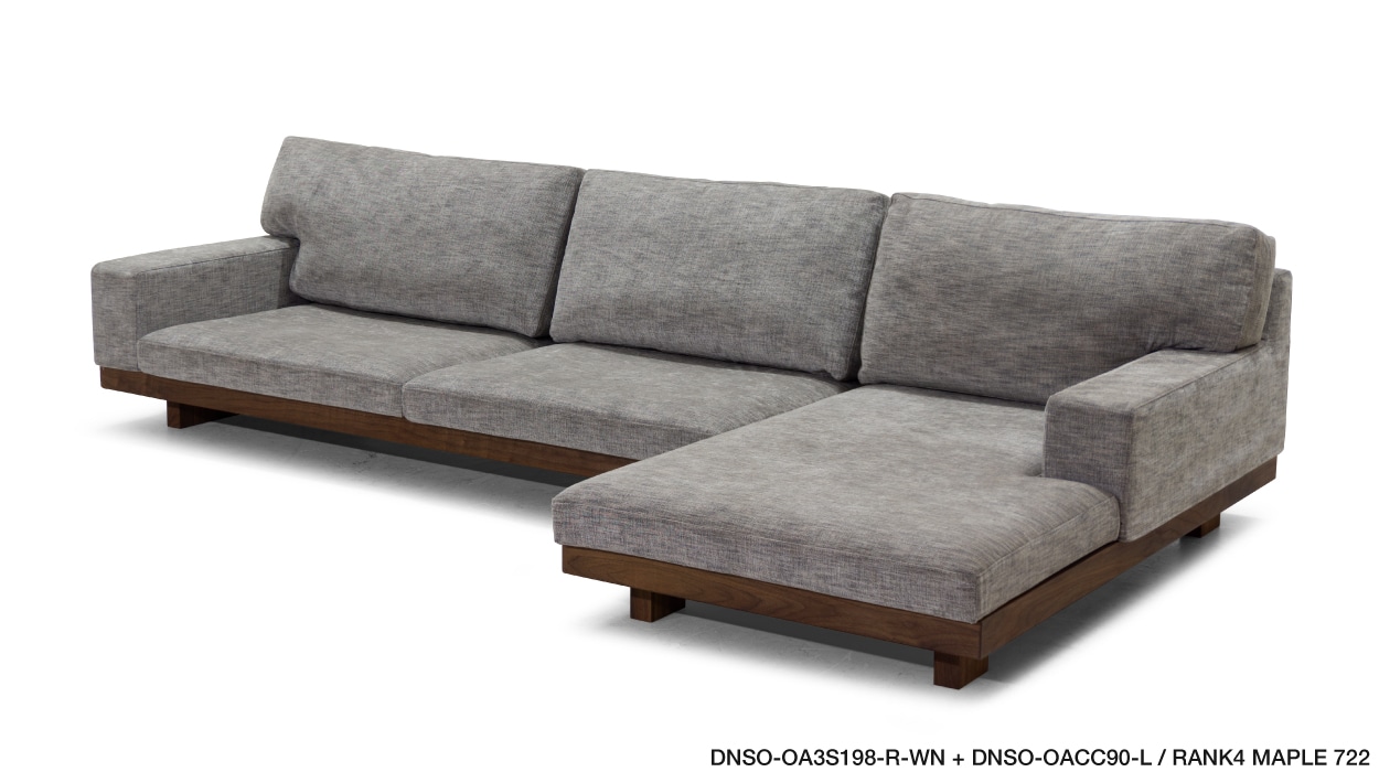DANISH SOFA かたさ選べる デニッシュ ワンアームソファ
