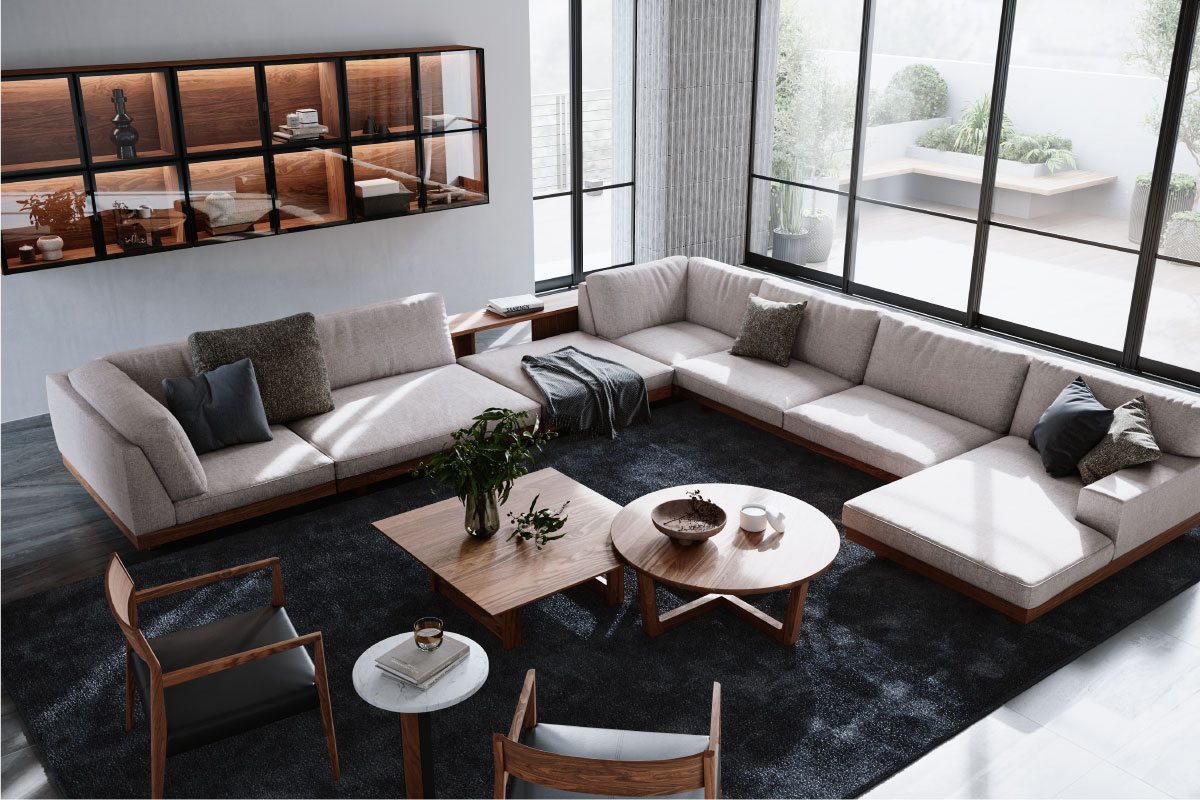 DANISH SOFA かたさ選べる デニッシュ ソファ