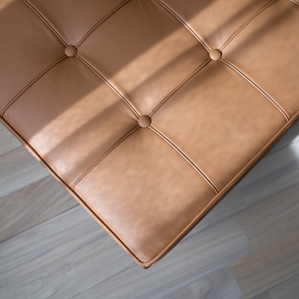Barcelona Bench 3Seats L-size Brown / バルセロナベンチ 3シート Lサイズ ブラウン ミース・ファン・デル・ローエ [5]