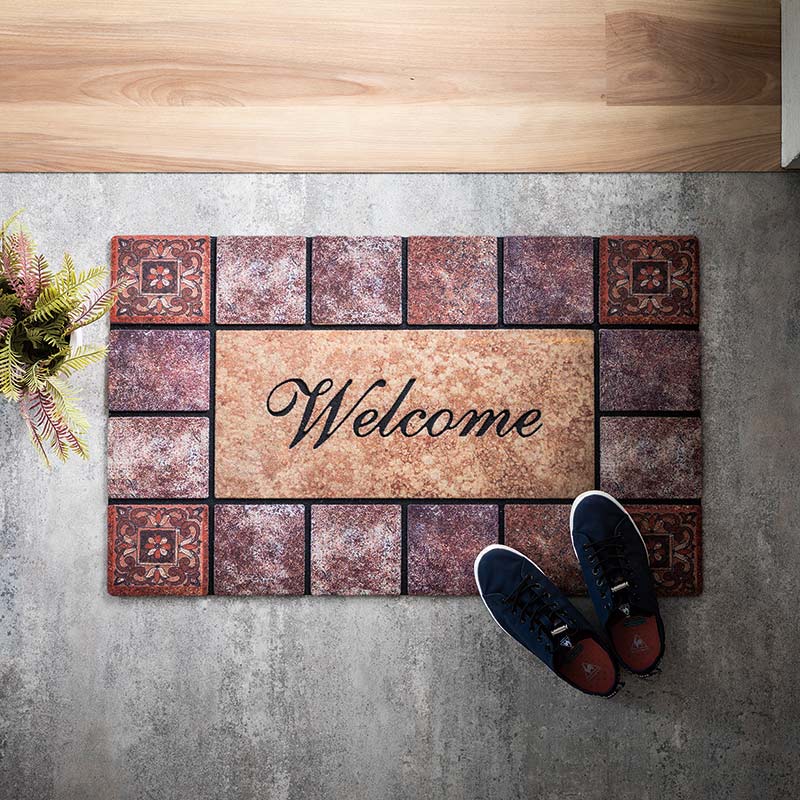 玄関マット（屋外用） HS04 アンティーク if HOME　【次回入荷未定】 [4]