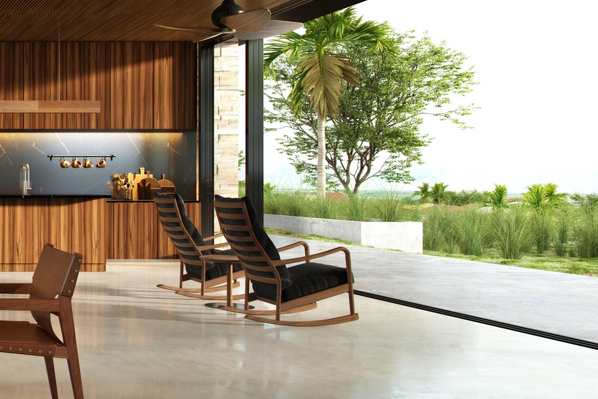 Blueprint HIGH BACK ROCKING CHAIR ブループリント ハイバック ロッキングチェア [3]