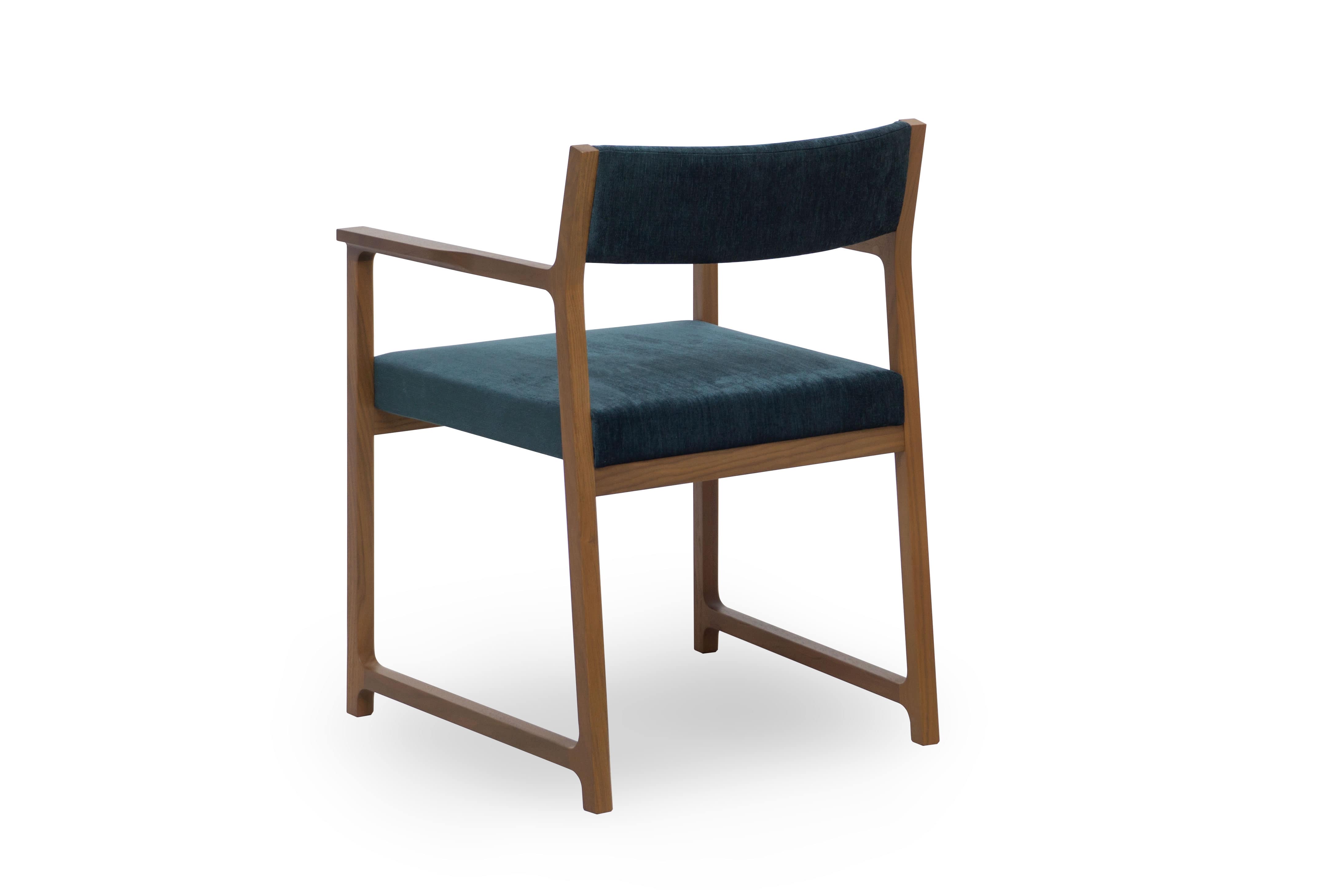 RIN 023 ARM CHAIR リン023アーム 背張チェア [3]