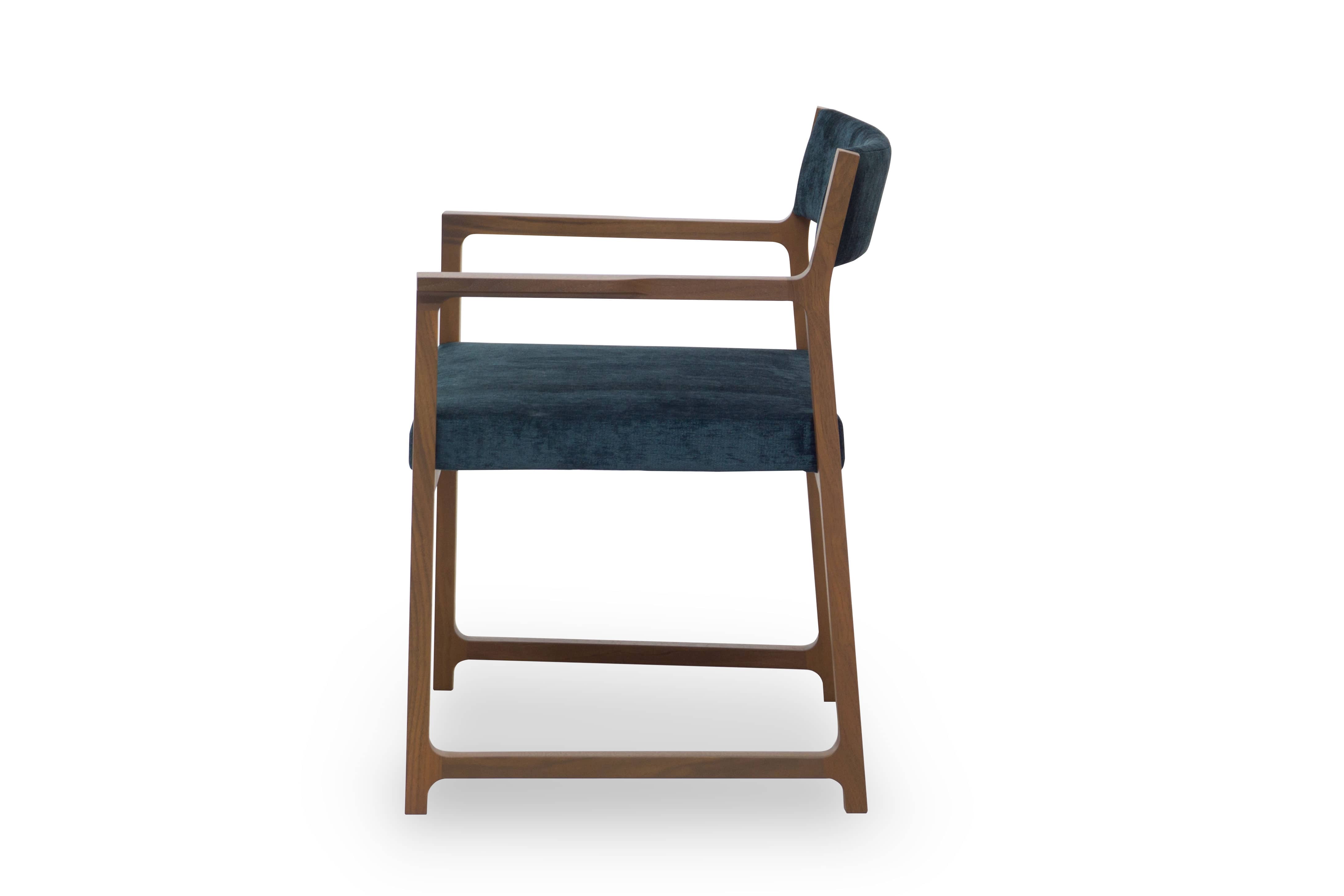 RIN 023 ARM CHAIR リン023アーム 背張チェア [2]