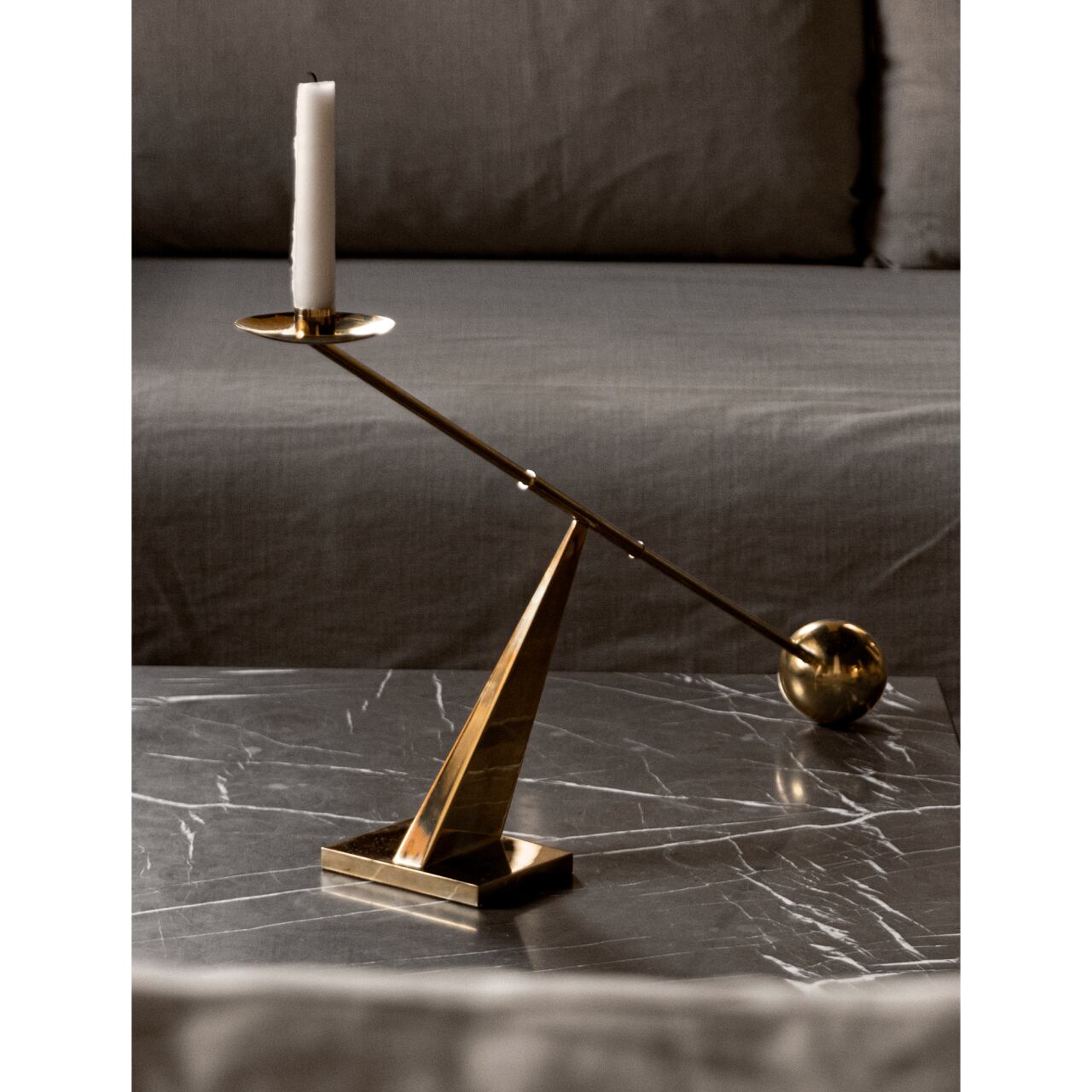 インターコネクト キャンドル ホルダー / L / 真鍮ポリッシュ仕上げ / W70cm / INTERCONNECT CANDLE HOLDER / Polished Brass / Audo Copenhagen（オドー・コペンハーゲン）/ キャンドルホルダー / 正規販売店 [2]