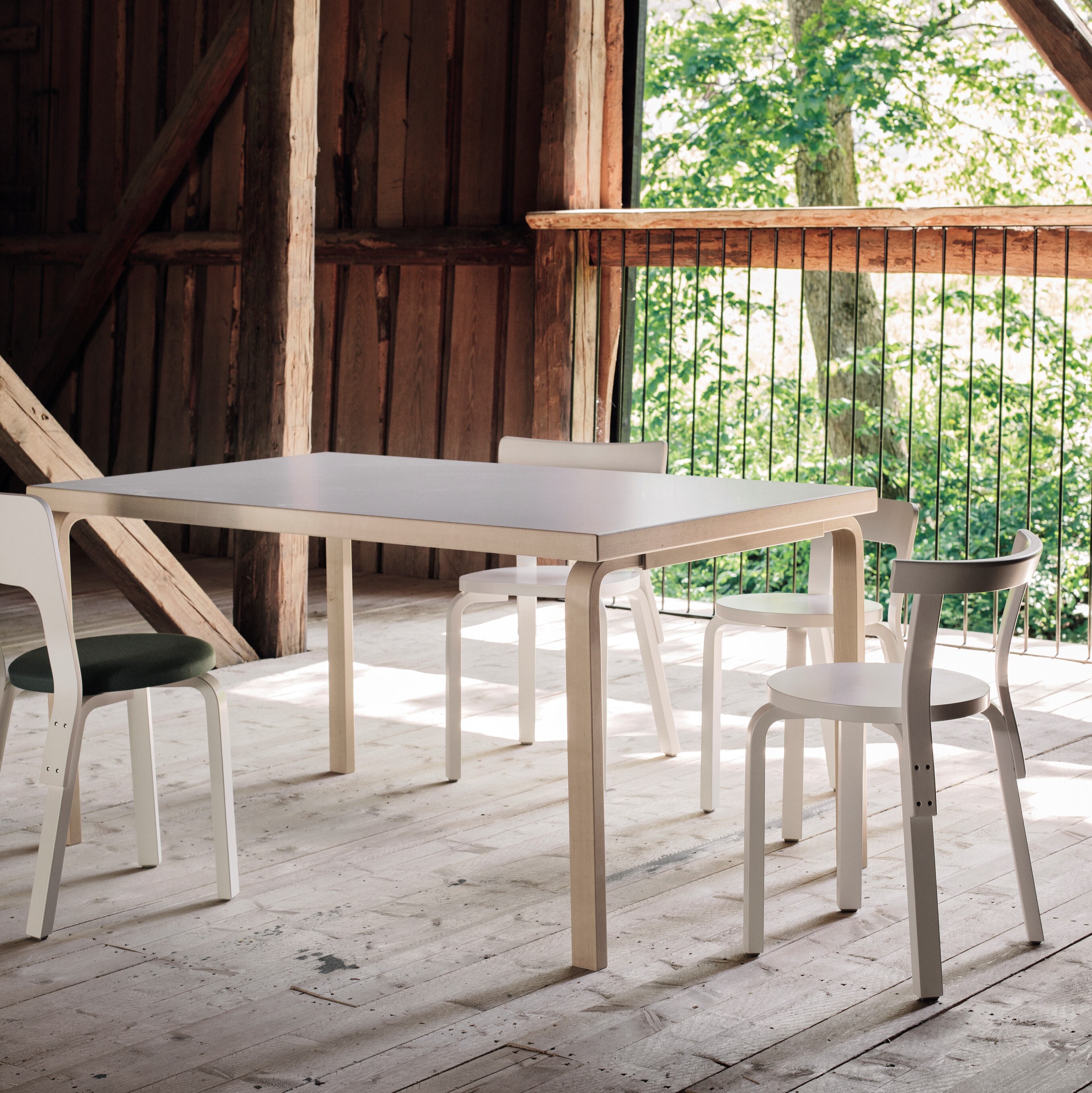 チェア 68 / ホワイト ラッカー / SH43.5cm / L - レッグ / アルヴァ・アアルト / Chair 68 / white lacquer / Artek（アルテック）/ 正規販売店 [2]