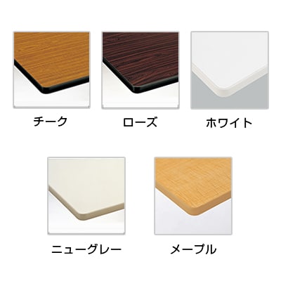 長机 打ち合わせテーブル テーブル 会議用 半楕円型 幅1800×奥行750mm [2]
