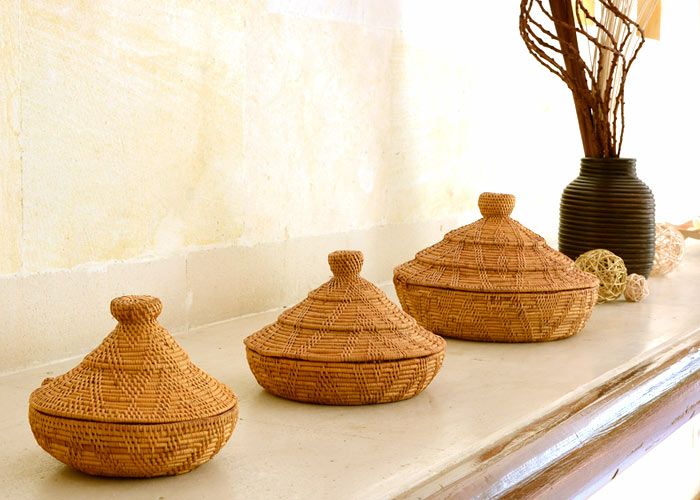 オブジェにもなる小物入れならバリ島の天然素材 [4]