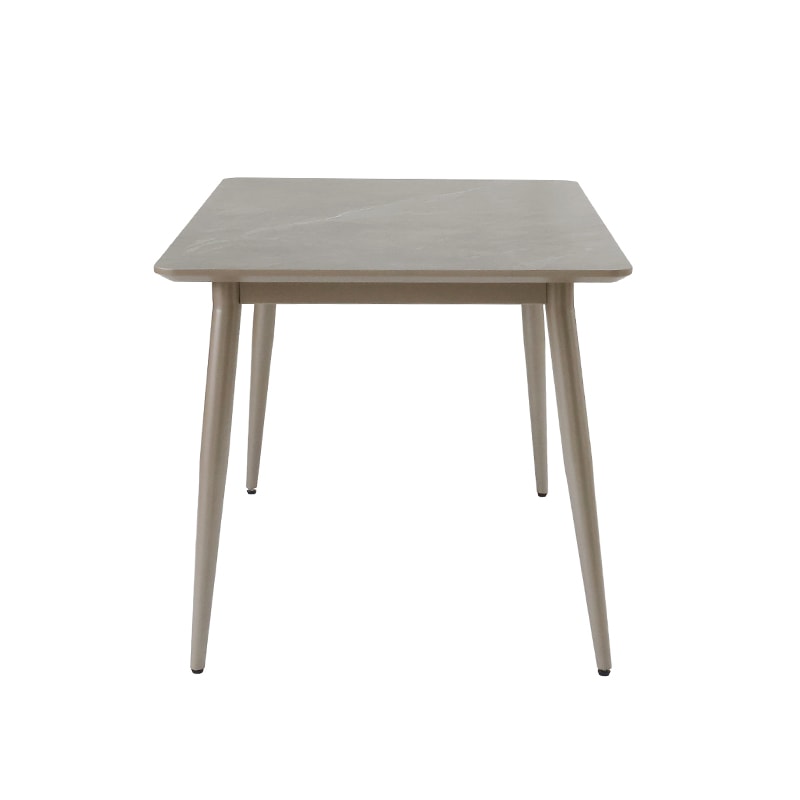 ダイニング4点セット Dテーブル Sugar135DT GY/GREIGE+Aチェア Pepper DC BE/GREIGE×2+ベンチ Sugar110BC BE/GREIGE【大型商品配送】 [5]