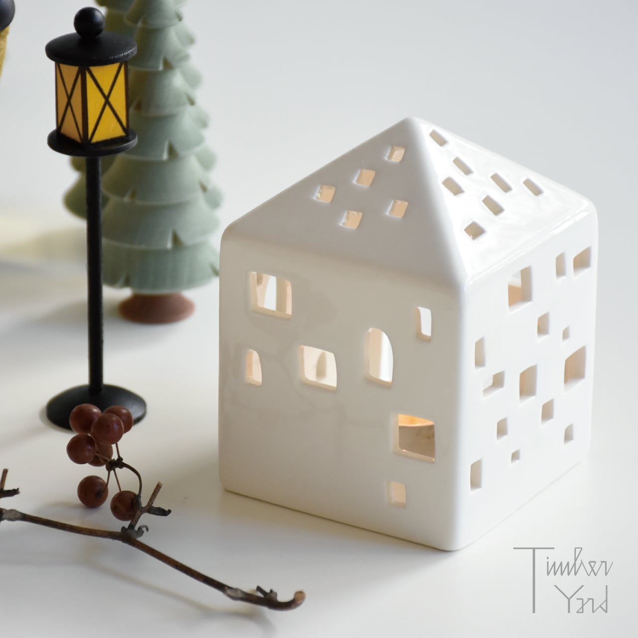 【ONLINE限定】Urbania タウンハウス / H12.5 cm / Kähler（ケーラー）/ アーバニア / Town house / キャンドルホルダー / 北欧 / クリスマス / 正規販売店 [4]
