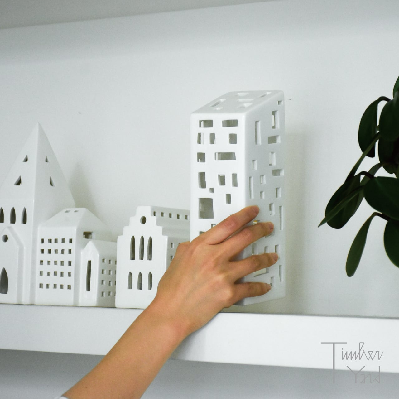 【ONLINE限定】Urbania ハイビルディング / H22cm / Kähler（ケーラー）/ アーバニア / High Building / キャンドルホルダー / 北欧 / クリスマス / 正規販売店 [3]
