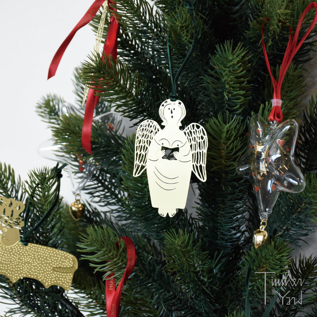 【ONLINE限定】ハンギングメタルデコレーション ジンジャーブレッドエンジェル / GINGERBREAD ANGEL / Stig.L / スティグ・リンドベリコレクション / クリスマスオーナメント / Pluto Design（プルートデザイン）/ 正規販売店 [5]