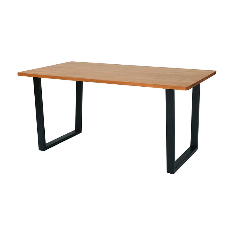 ダイニングテーブル（if NEST）SAMANTHA PLUS 135～180TOP OAK+アイアンTR BK※4サイズ有【大型商品配送】 [2]