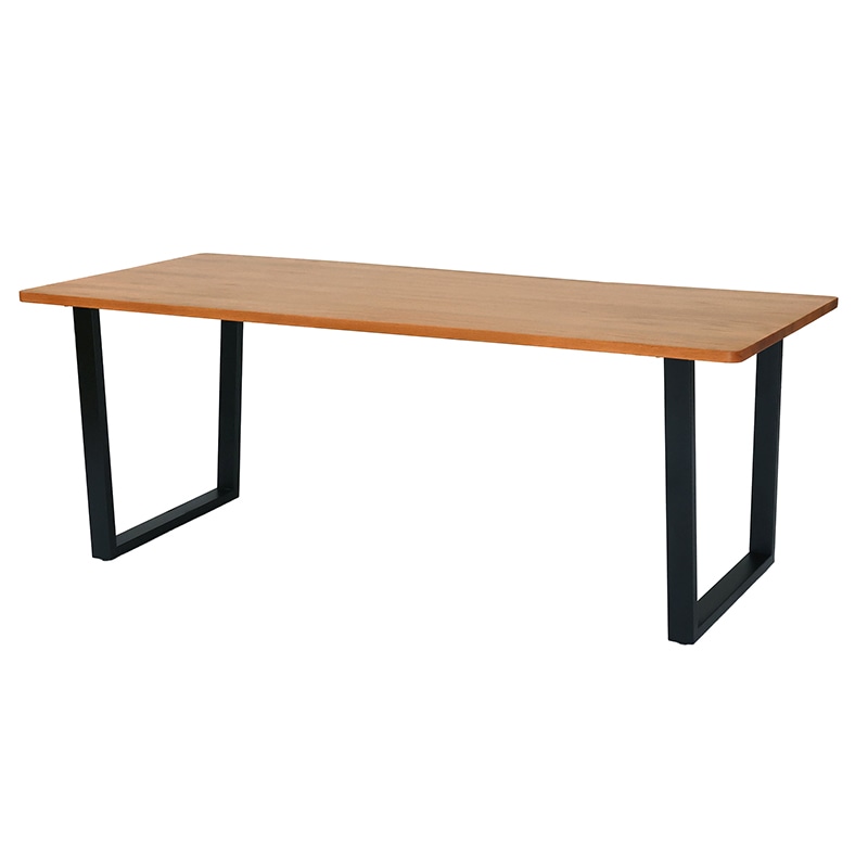 ダイニングテーブル（if NEST）SAMANTHA PLUS 135～180TOP OAK+アイアンTR BK※4サイズ有【大型商品配送】 [4]