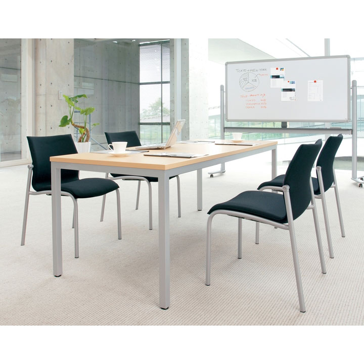 MT-A115 | MT-A100 会議テーブル 幅1500×奥行800×高さ700mm プラス(PLUS) [3]