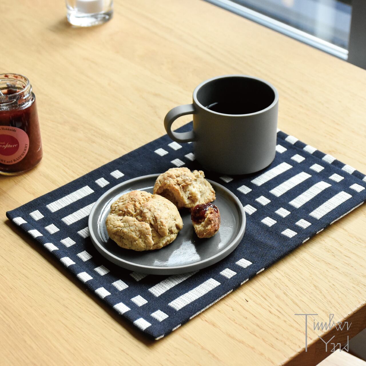【ONLINE限定】Puzzle Mat 2 Nereus / Black / 約30×22cm / コットン / パズルマット 2 ネレウス / ブラック / ディスプレイマット / ランチョンマット / プレイスマット / Johanna Gullichsen(ヨハンナ・グリクセン) / 正規販売店　 [4]