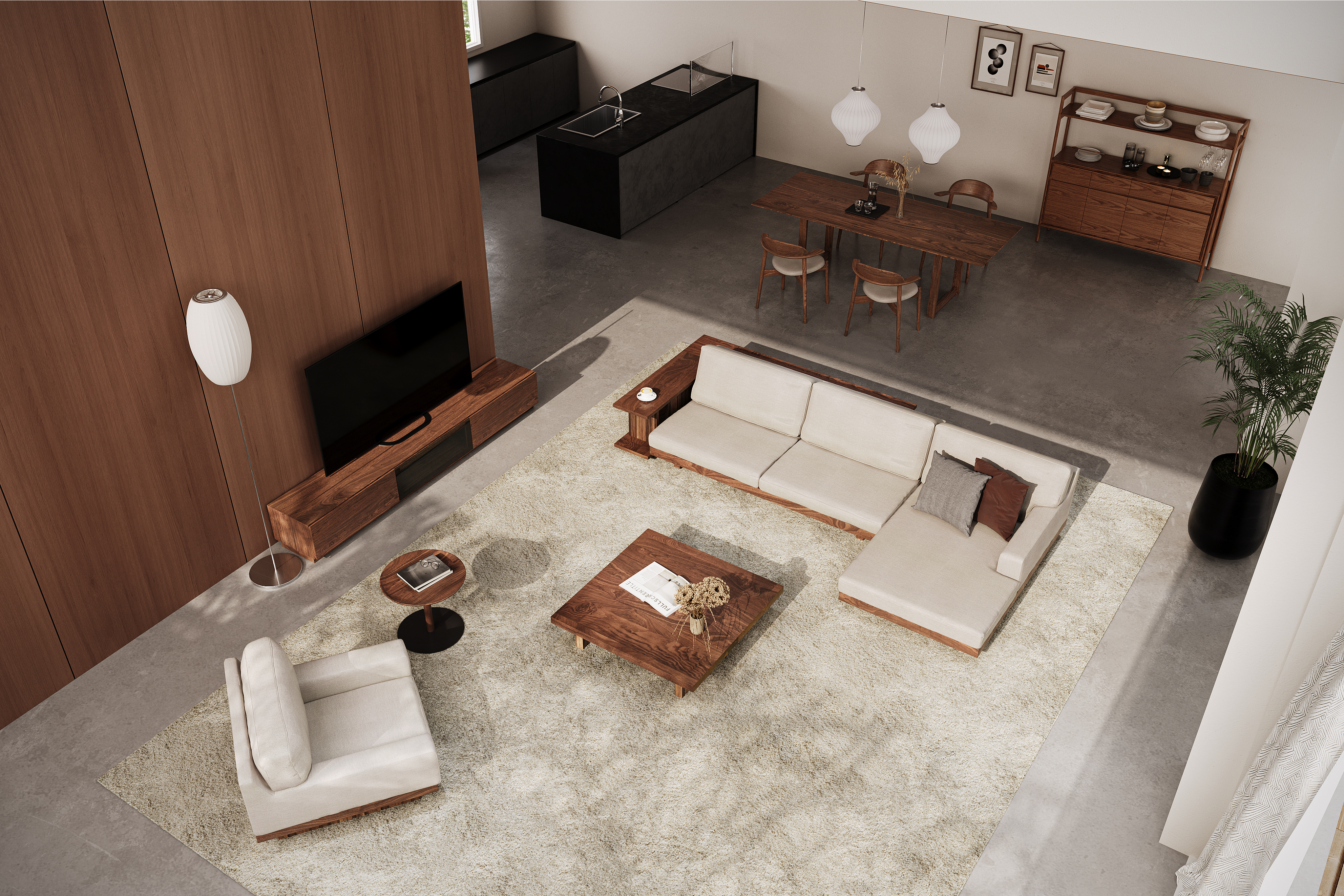 DANISH ARM SOFA かたさ選べる デニッシュ アーム ソファ [5]