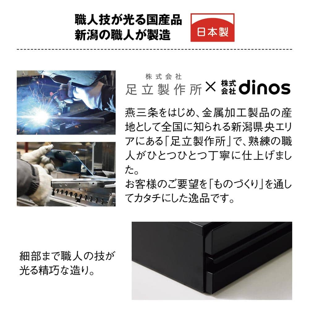 「さらにグレードアップした」国産レンジ下スライドサポートテーブル 幅45cm 引き出し付き [5]
