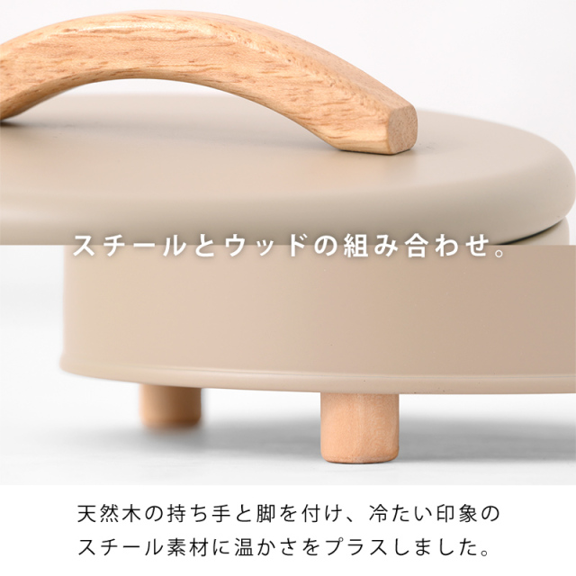 蓋付き ラウンド型 収納ケース デイリー [3]